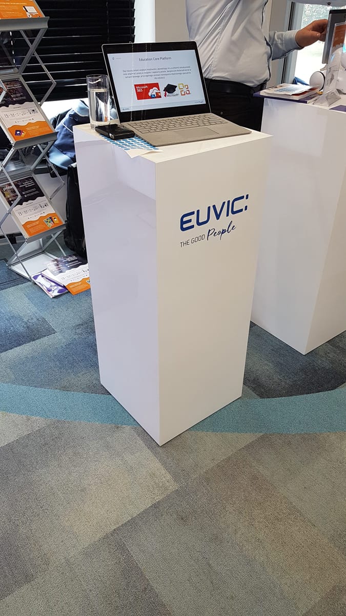 Euvic booth at Microsoft EduDays 2019