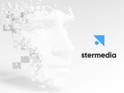 logo Stwrmedia on gray background