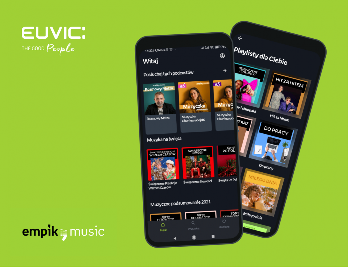 Aplikacja mobilna Empik Music